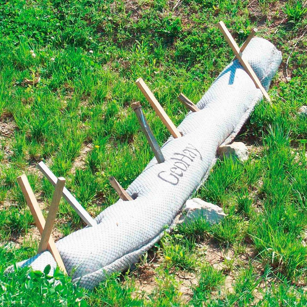 9" x 6' GeoHay Curb Drain Filter