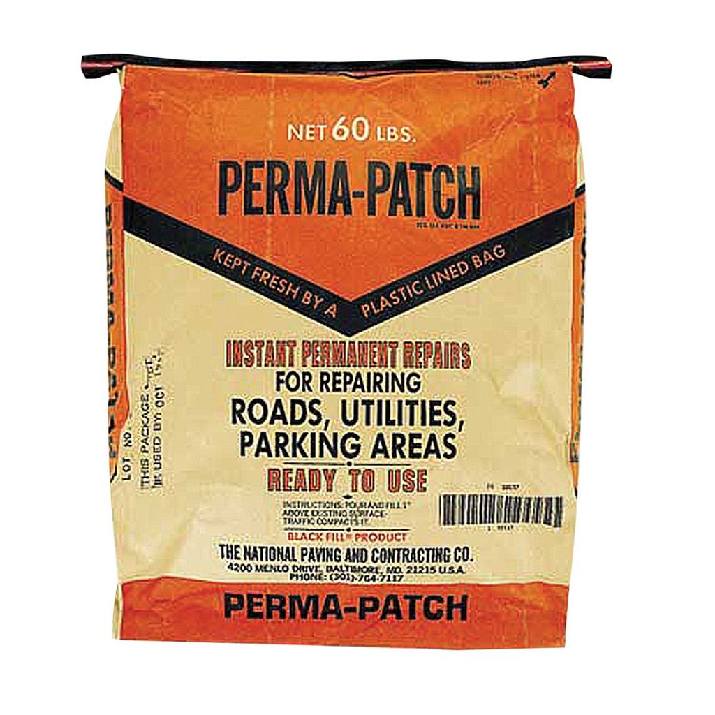 Perma-Patch Blacktop Patch, 60LB- 50 Per Pallet