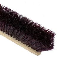 Maroon Plastic Garage Brush
