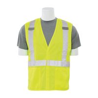 Class 2 Break-Away X-Back Vest, Lime, 3X