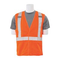 Class 2 Break-Away X-Back Vest, Orange, XL
