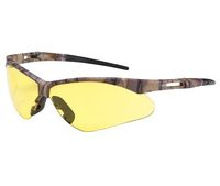 Camo Safety Glasses with Orange Lenses