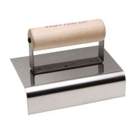 6" x 4" x 1 Radius 1-1/2" Lip Sidewalk Edger