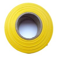 1-3/16" x 300' Plastic Flagging Tape, Yellow