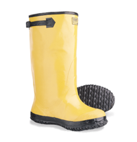 Yellow Rubber Slicker Boot, Size 16
