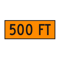 500 Ft Roll-Up Sign Overlay